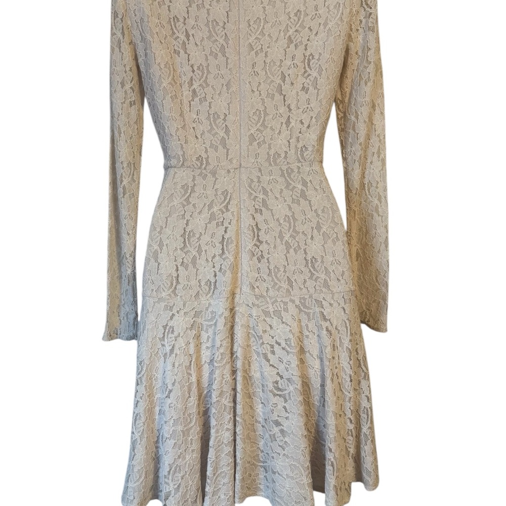 NWT GORGEOUS Gianni Bini Cream Lace Dress SIZE: 2 #CL - Picture 5 of 10